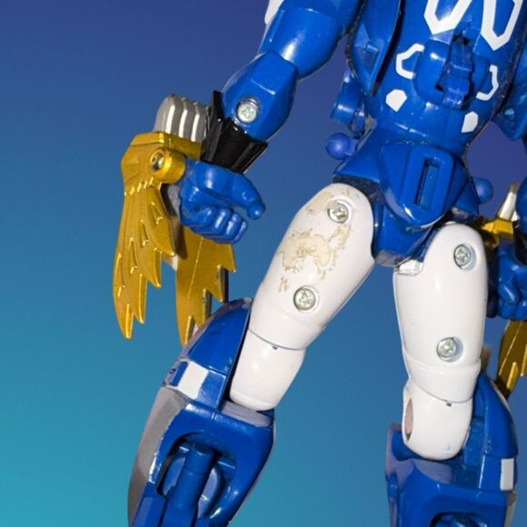 Bandai Power Rangers Jungle Fury Deluxe Blue Jaguar Animorphin Transforms B2 - Picture 5 of 9